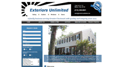 Desktop Screenshot of exteriorsunlimited.net